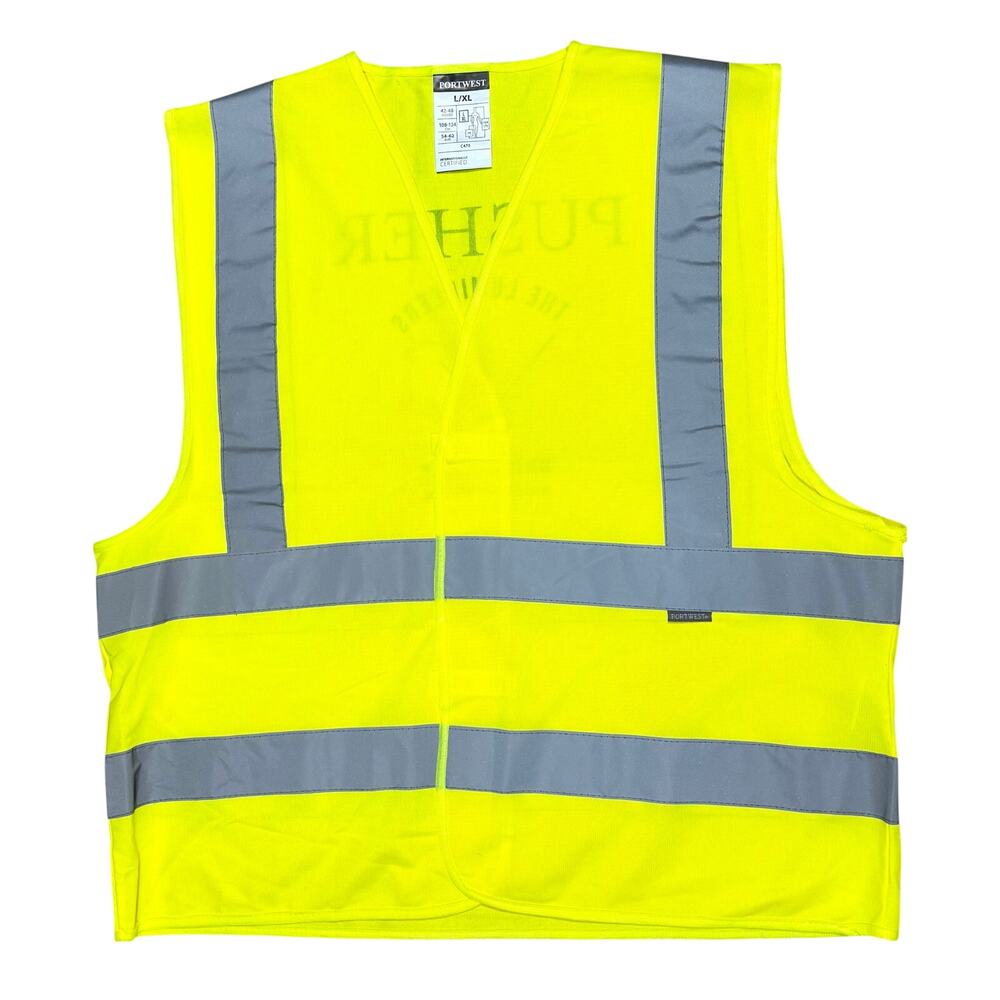 Rare Lumineers Brightside Tour World Tour Work Crew Safety Vest Size L/XL